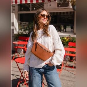 POPPY & PEONIES the SIDEKICK cognac